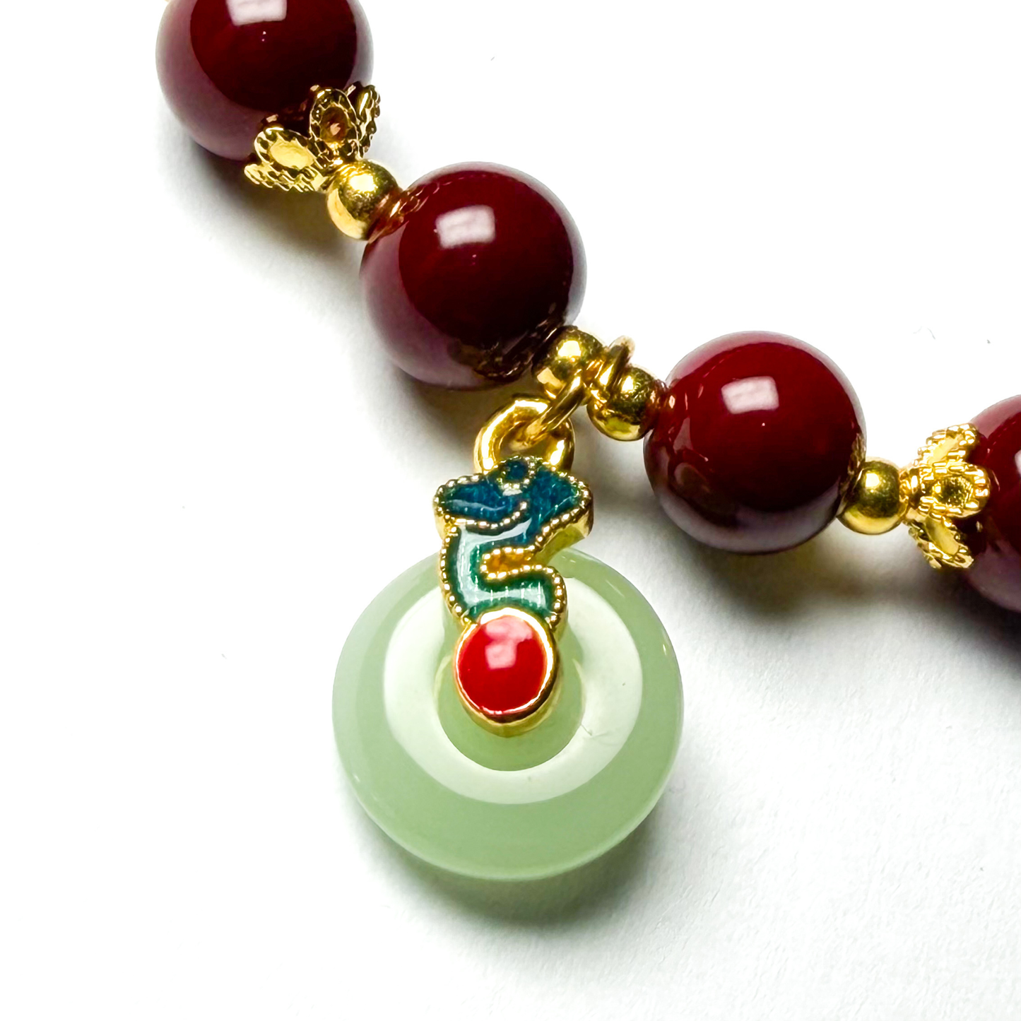 Pulseira Xangai - Bordeaux