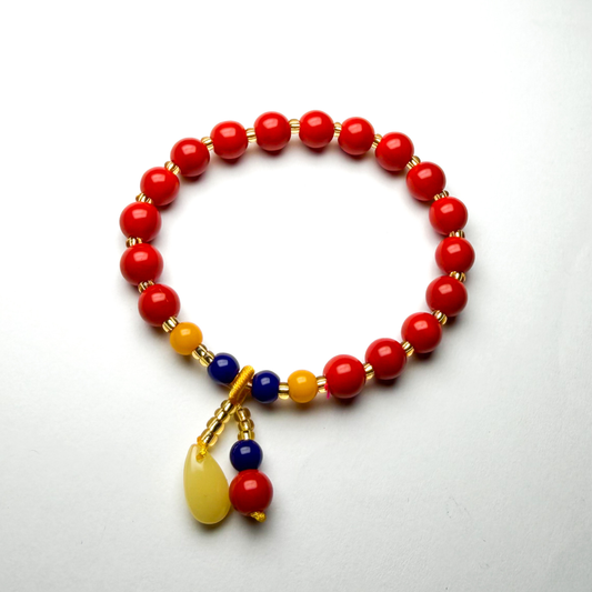 Pulseira Xangai - Vermelho