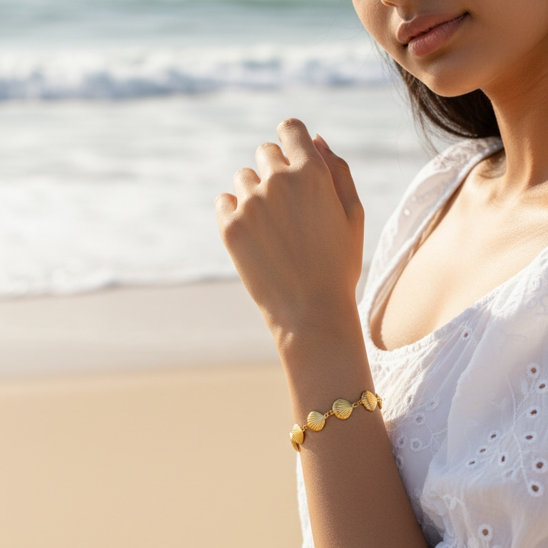 Pulseira Conchas