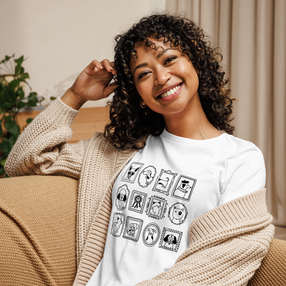 T-Shirt Feminina - Galeria de Cães