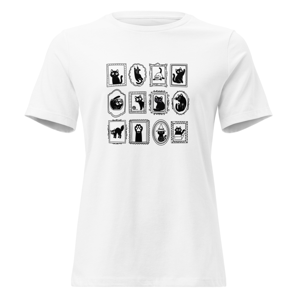 T-Shirt Feminina - Galeria de Gatos