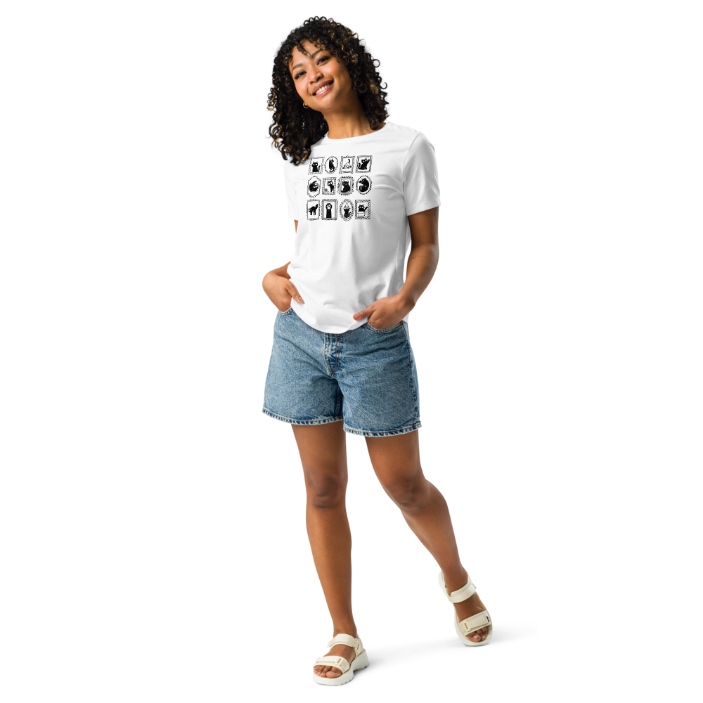 T-Shirt Feminina - Galeria de Gatos